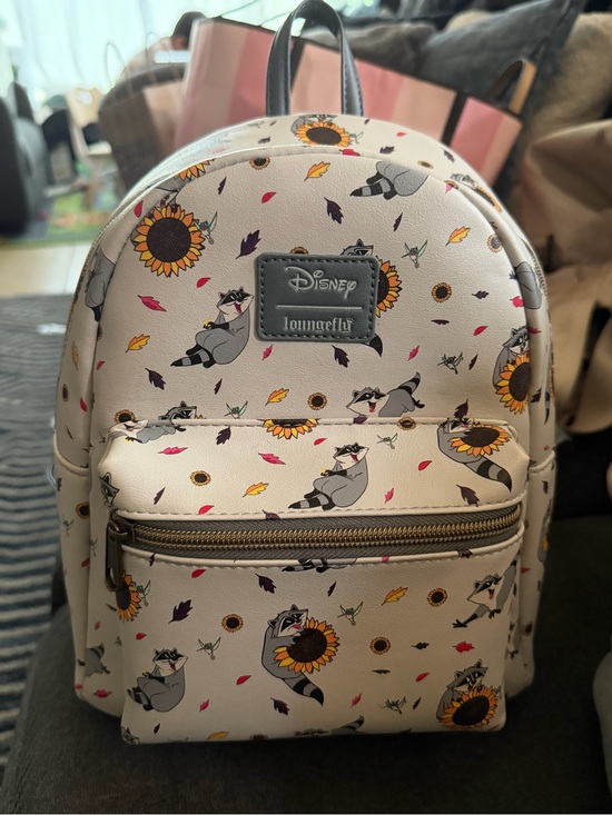 Loungefly Handbags - Disney x Loungefly Meeko Sunflower Mini Backpack - Cream
